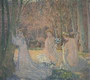 Maurice Denis Spring Landscape with Figures china oil painting reproduction